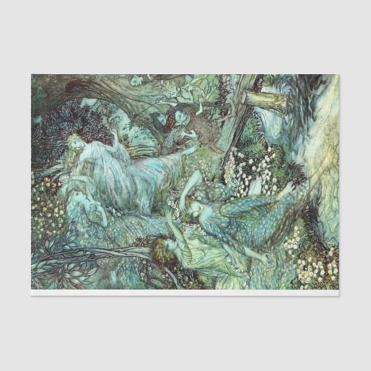 Storybook Damage  Ontkoppelingspagina Tissuepapier (Voorkant)