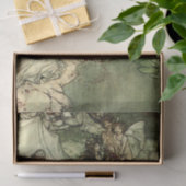 Storybook-dames 2 debetpapieren tissuepapier (Geschenk)