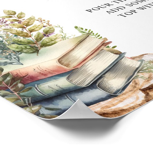 Storybook Douche Mimosa Bar Poster (Hoek)