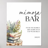 Storybook Douche Mimosa Bar Poster (Voorkant)