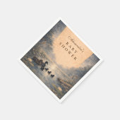 Storybook Duck Baby Shower Servet (Hoek)