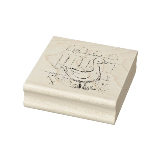 Storybook Duck Rubberstempel (Stempel)