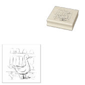 Storybook Duck Rubberstempel (Gestempeld)
