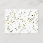 Storybook Een nieuw Chapter Baby shower Book Reque Informatiekaartje (Achterkant)