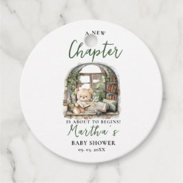 Storybook Een nieuw hoofdstuk over het begin van B Bedankjes Labels