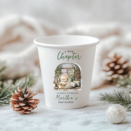 Storybook Een nieuw hoofdstuk over het begin van B Papieren Bekers