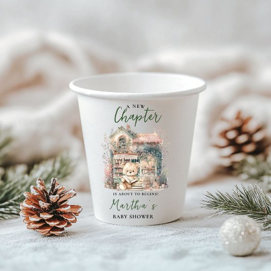 Storybook Een nieuw hoofdstuk over het begin van B Papieren Bekers