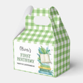 Storybook Eerste verjaardag Bedankt Bedankdoosjes (Achterkant)