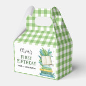 Storybook Eerste verjaardag Bedankt Bedankdoosjes (Voorkant Zijde)