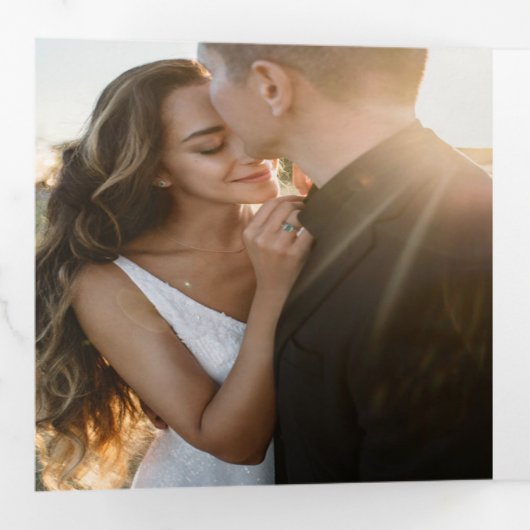 Storybook Elopement Fotogalerij Drieluik Uitnodiging (Binnenzijde eerst)