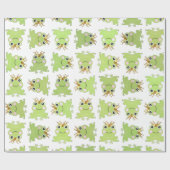 Storybook Fairy Tale Frog Prince Baby shower Party Cadeaupapier (Vlak)