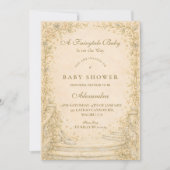 Storybook Fairytale Garden Baby Shower Kaart (Voorkant)