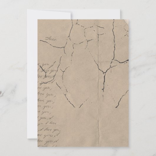  Storybook Floral Baby shower Kaart (Achterkant)