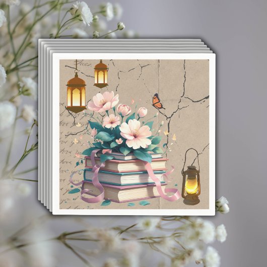  Storybook Floral Baby shower Servet