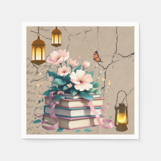  Storybook Floral Baby shower Servet (Voorkant)