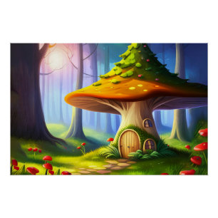 Storybook Forest Perfect Poster