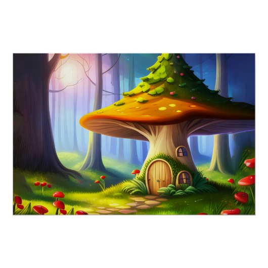 Storybook Forest Perfect Poster (Voorkant)