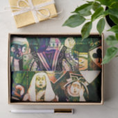 Storybook Funny King Queen ontkoppeling Tissuepapier (Geschenk)