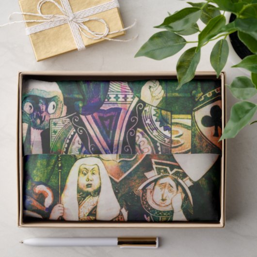 Storybook Funny King Queen ontkoppeling Tissuepapier (Geschenk)