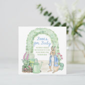 Storybook Garden Rabbit Baby Shower Books for Baby (Staand voorkant)