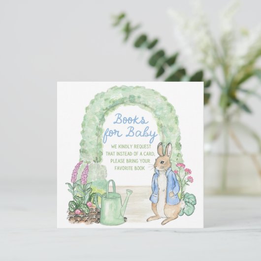 Storybook Garden Rabbit Baby Shower Books for Baby (Staand voorkant)