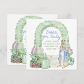 Storybook Garden Rabbit Baby Shower Books for Baby (Voorkant / Achterkant)