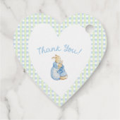 Storybook Garden Rabbit Inspired Baby Shower  Bedankjes Labels (Achterkant)