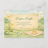 Storybook Golf Diapper Raffle Informatiekaartje (Voorkant)