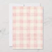 Storybook Goose 1st Birthday Kaart (Achterkant)