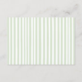 Storybook Green Diaper Raffle Informatiekaartje (Achterkant)