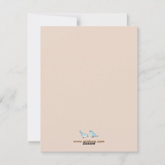 Storybook Kinder Valentijn Kaart (Achterkant)