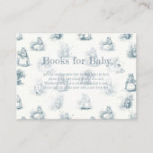 Storybook Little Mouse Boeken voor Baby Informatiekaartje (Voorkant)