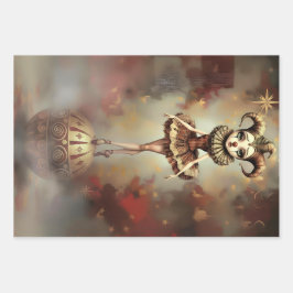 Storybook Melancholic Clown  Inpakpapier Vel