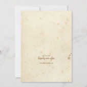 Storybook Monogram Uitnodiging (Achterkant)