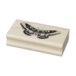 Storybook Moth Gummistempel Rubberstempel