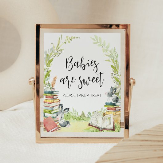 Storybook New Chapter Baby shower Baby's zijn zoet Poster
