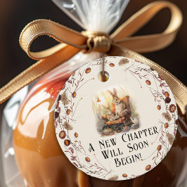 Storybook New Chapter Baby shower Classic Tale Bedankjes Labels