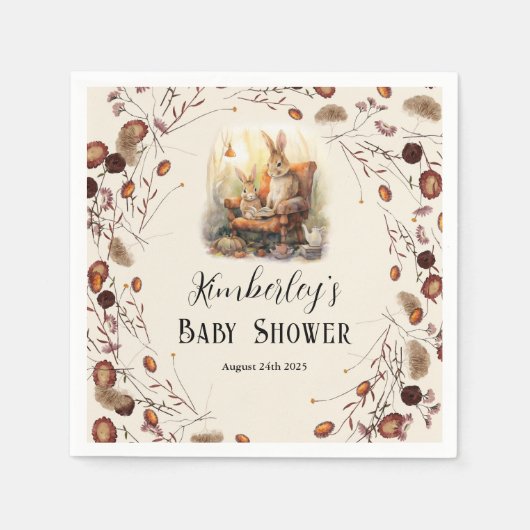 Storybook New Chapter Baby shower Classic Tale Servet (Voorkant)