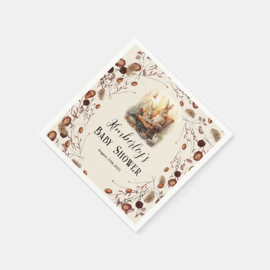 Storybook New Chapter Baby shower Classic Tale Servet (Hoek)