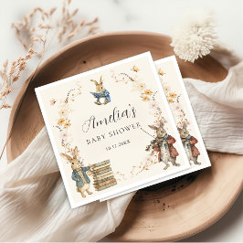 Storybook New Chapter Baby Shower Paper Napkin Servet