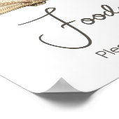 Storybook New Chapter begint met het Baby showers  Poster (Hoek)