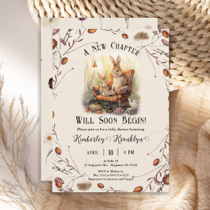 Storybook Nieuw Chapter Baby shower boeken met the Kaart