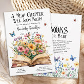 Storybook Nieuw Chapter Baby shower Wildflower Kaart