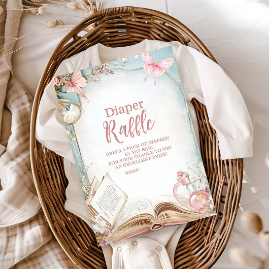 Storybook Nieuw Chapter Diapper Raffle Informatiekaartje