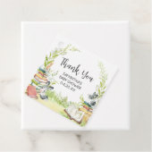 Storybook Nieuw hoofdstuk Baby shower Bedankjes Labels (In situ)