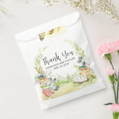 Storybook Nieuw hoofdstuk Baby shower Bedankzakje (Gezegeld)