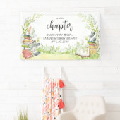 Storybook Nieuw hoofdstuk Baby shower Spandoek (Insitu)