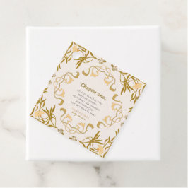 Storybook ons volgende hoofdstuk sprookjesachtige  bedankjes labels