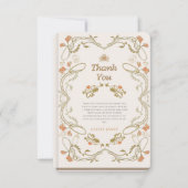 Storybook our next chapter fairytale baby shower bedankkaart (Voorkant)