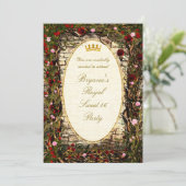 Storybook Princess  Briar Roos Party Kaart (Staand voorkant)